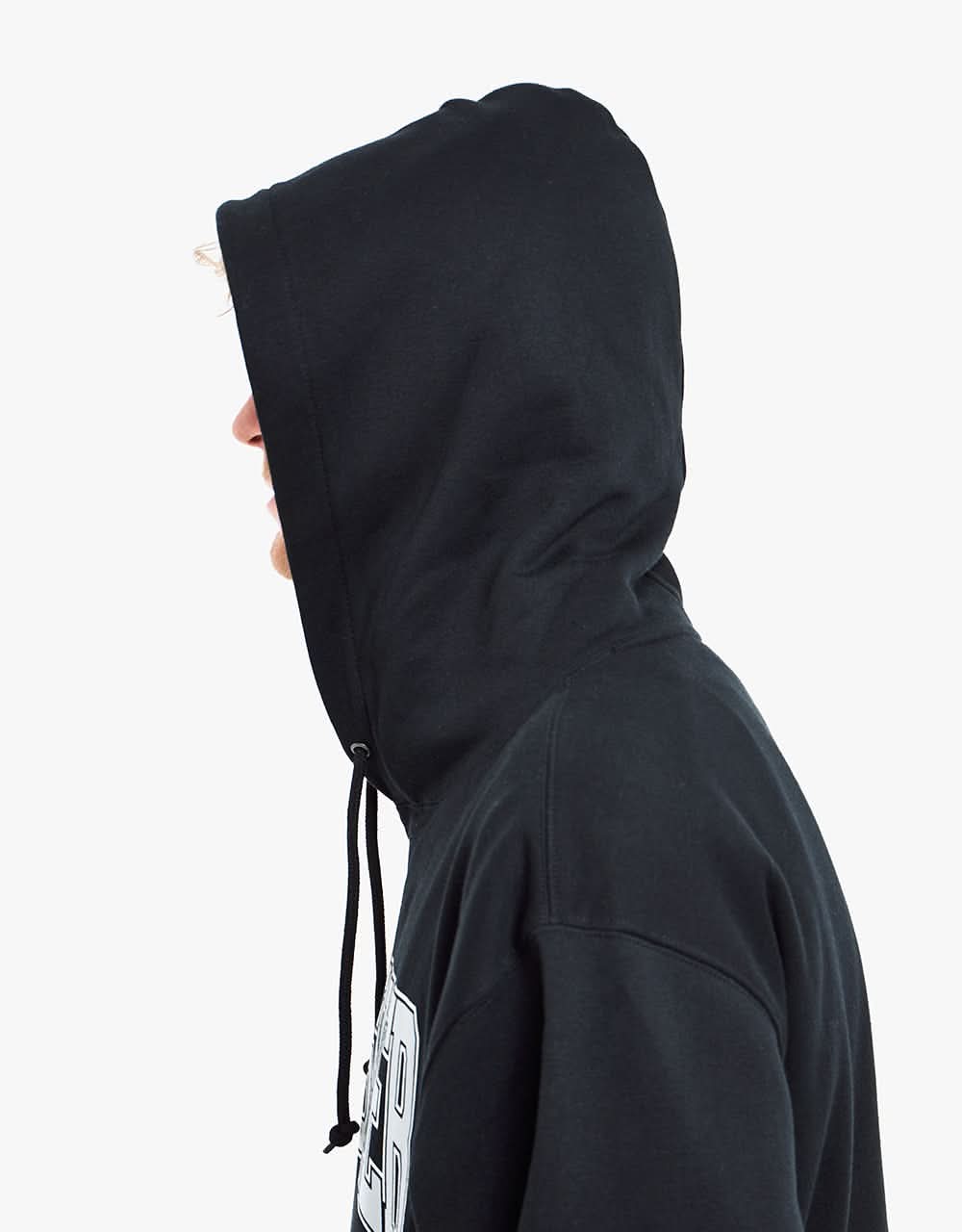 HUF x Thrasher Bayview Pullover Hoodie - Black