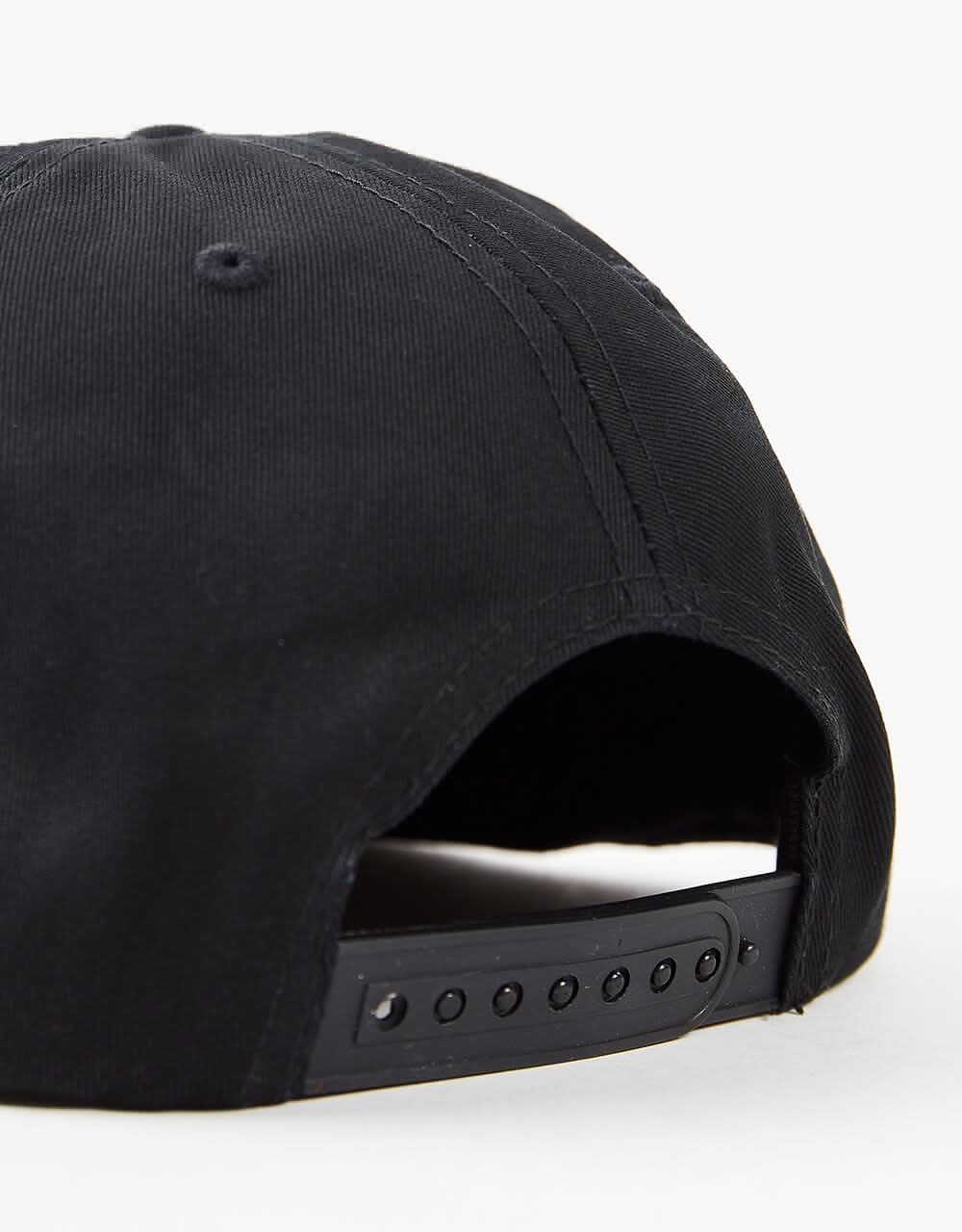 Thrasher Calligraphy Snapback Cap - Black
