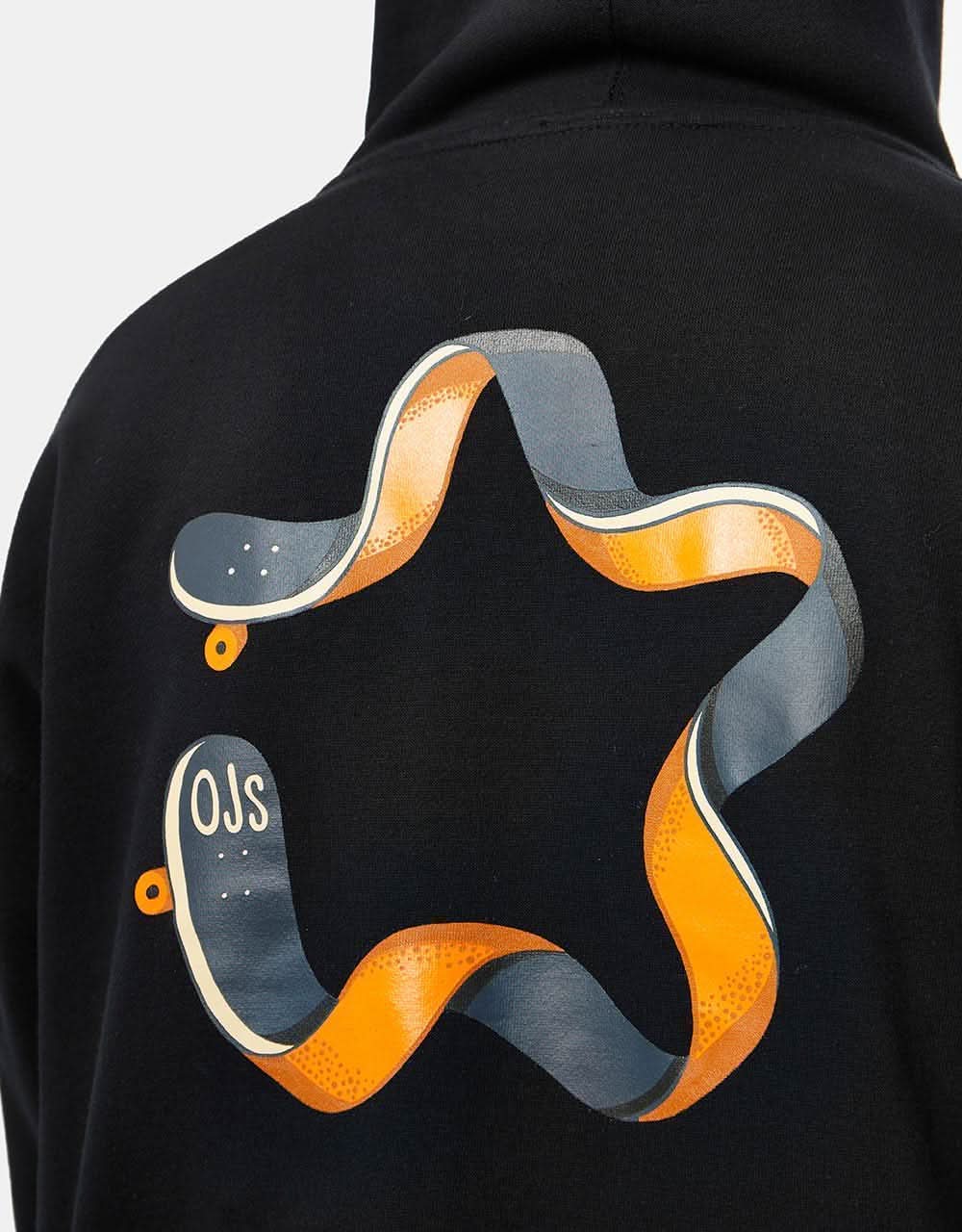 OJ Star Pullover Hoodie - Black