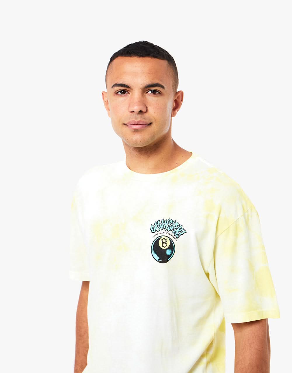 Slime Balls Winkowski Vomits T-Shirt - Yellow Clouds