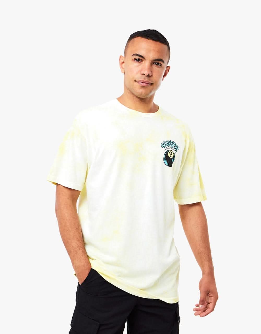 Slime Balls Winkowski Vomits T-Shirt - Yellow Clouds