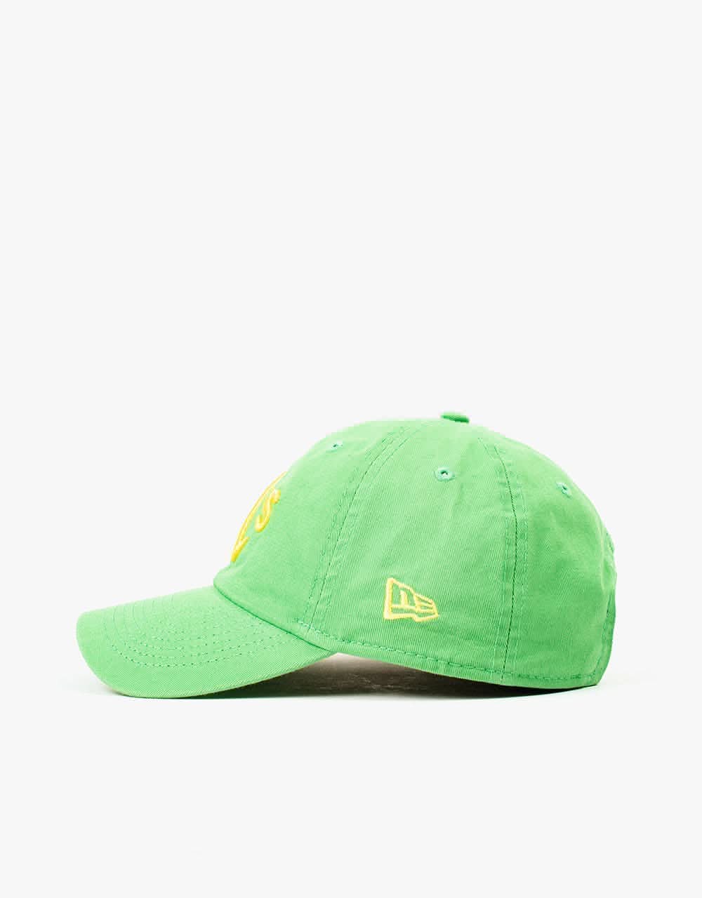 New Era 9Twenty MLB Oakland Athletics Cap - Light Green/Yellow