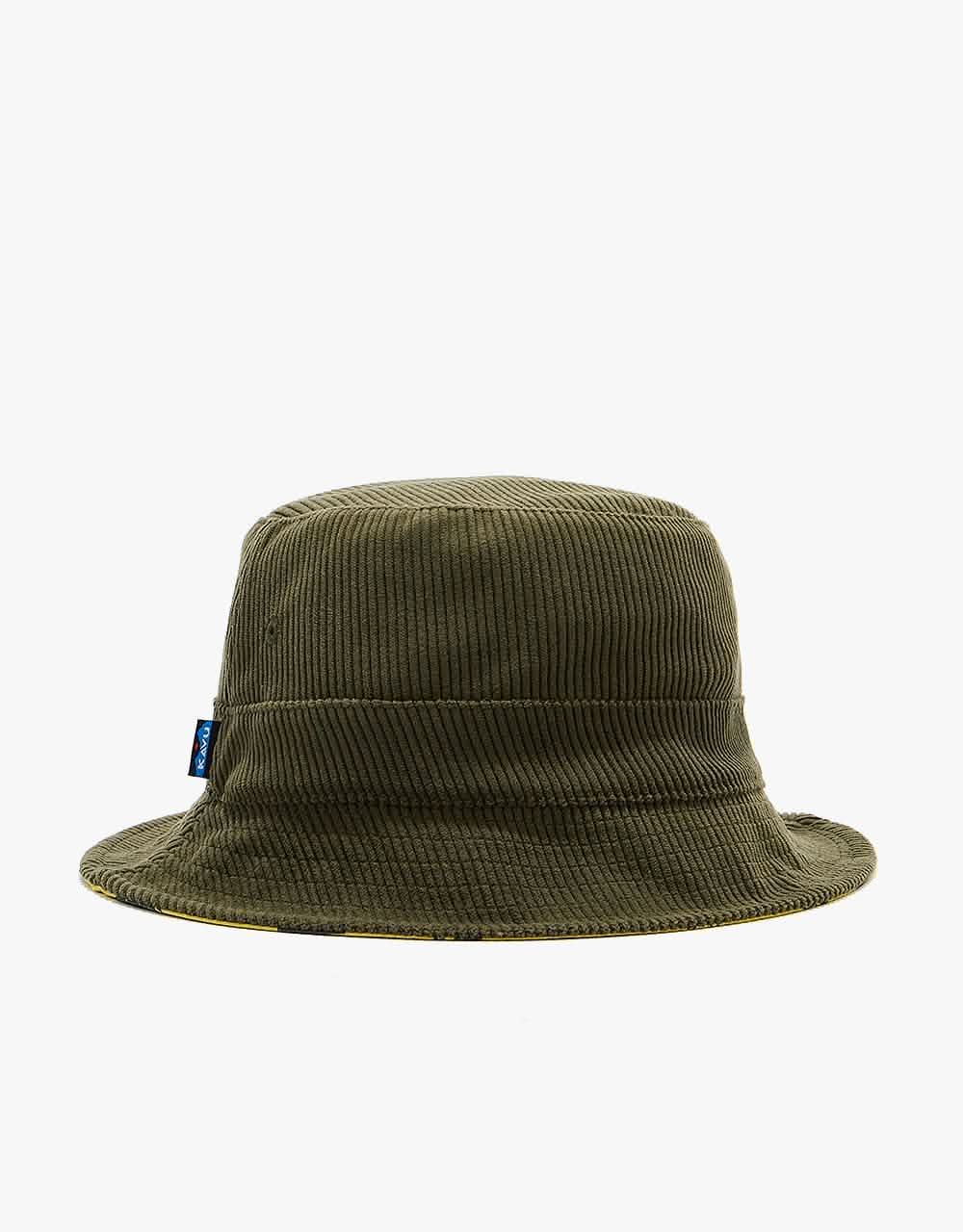 KAVU Caddie Reversible Bucket Hat - Spike The Punch