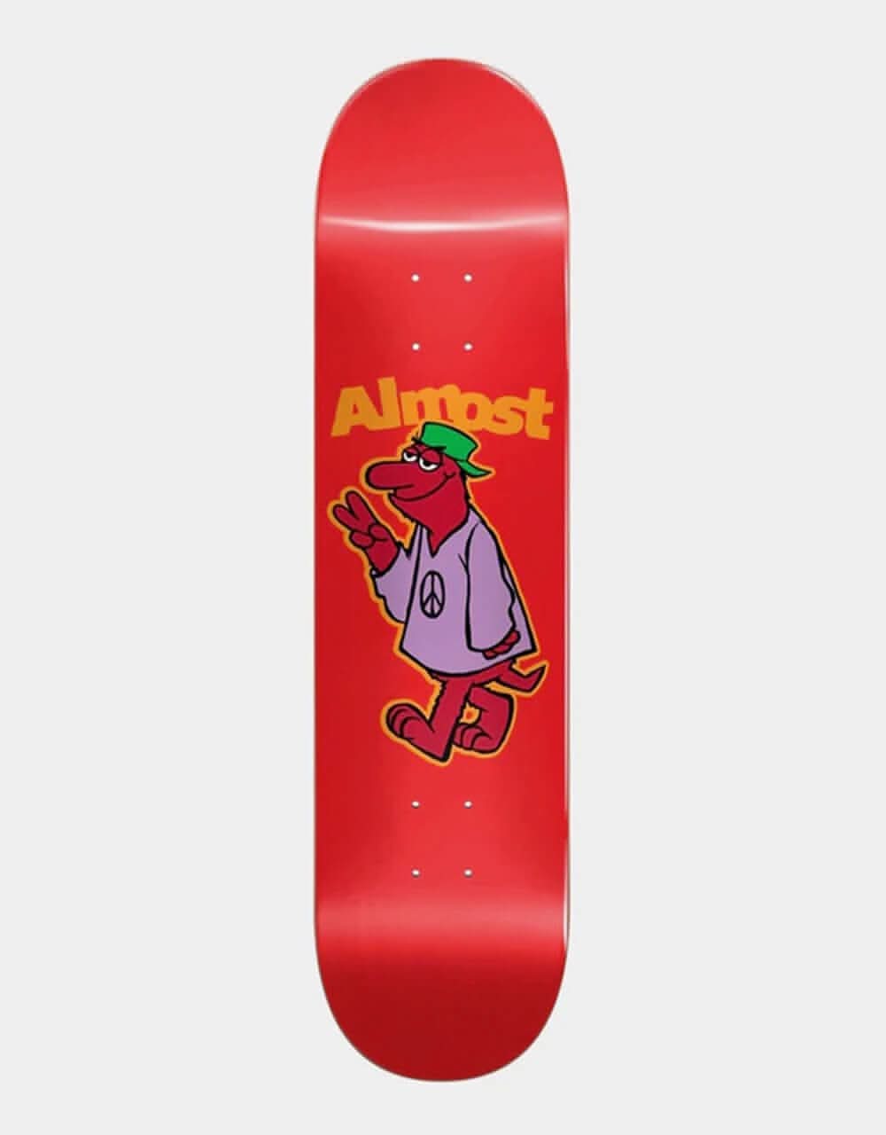 Almost Peace Out HYB Skateboard Deck - 8.125"
