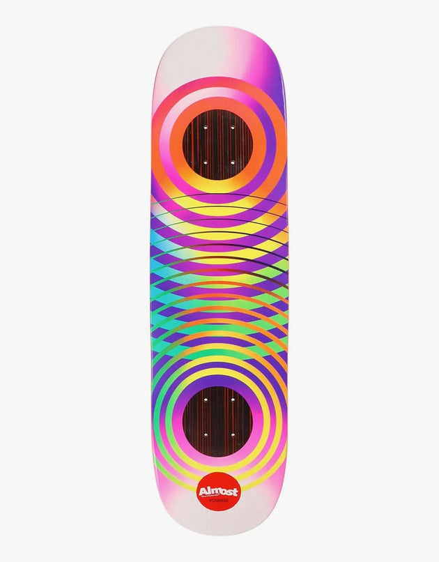 Almost Youness Gradient Cuts Impact Support Skateboard Deck - 8.375"