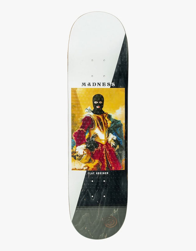 Madness Clay Masked Impact Light Skateboard Deck - 8.25"