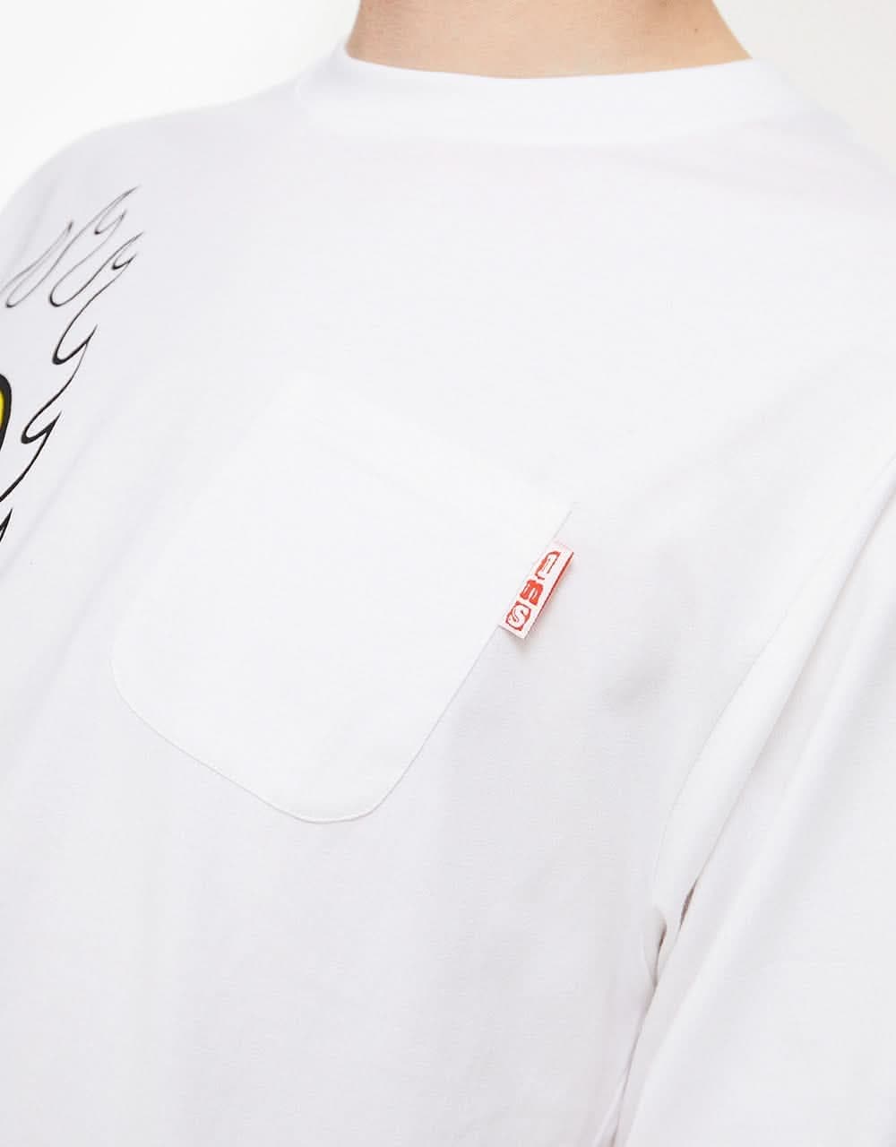 Lovenskate Goodnevil L/S T-Shirt - White
