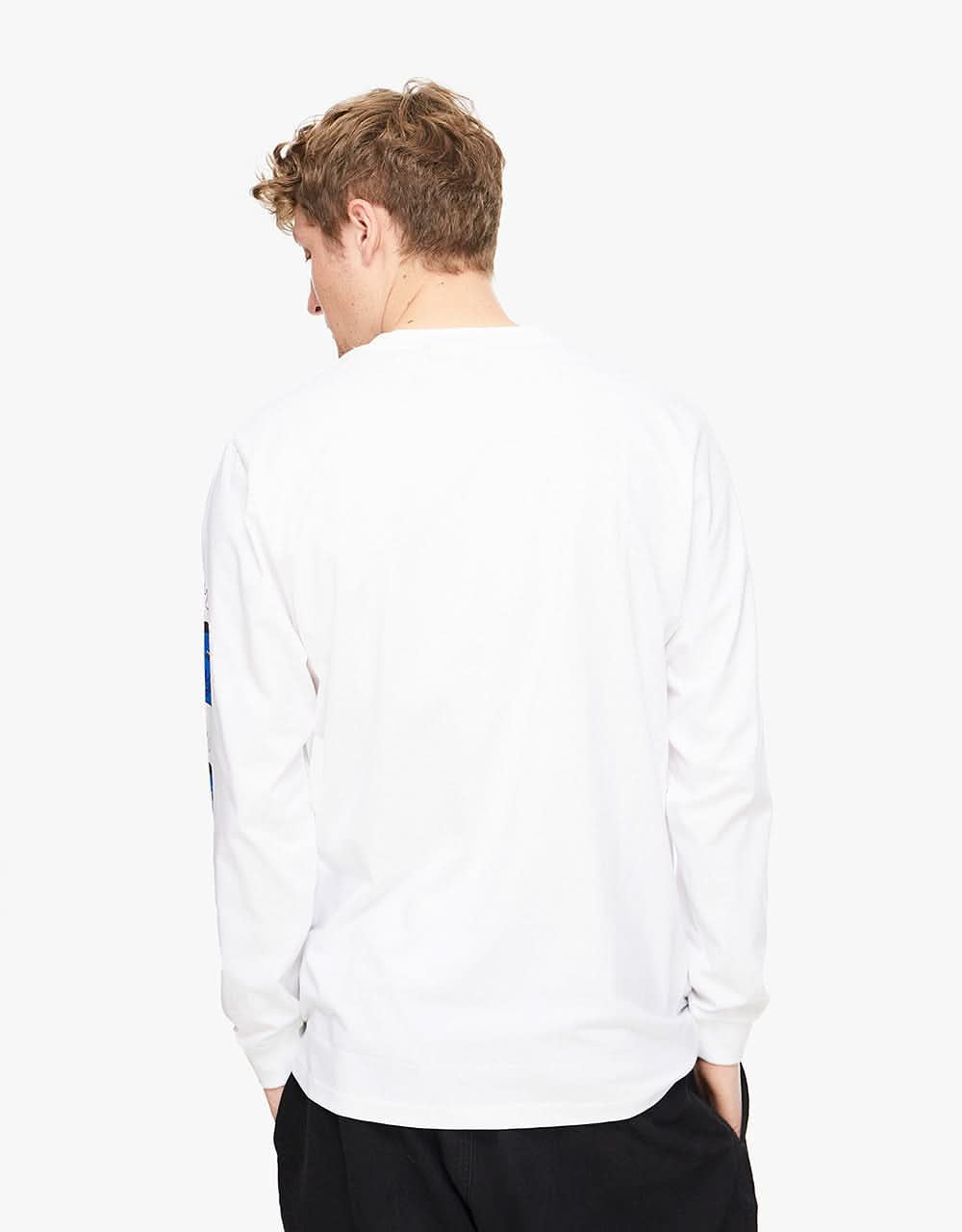 Lovenskate Goodnevil L/S T-Shirt - White
