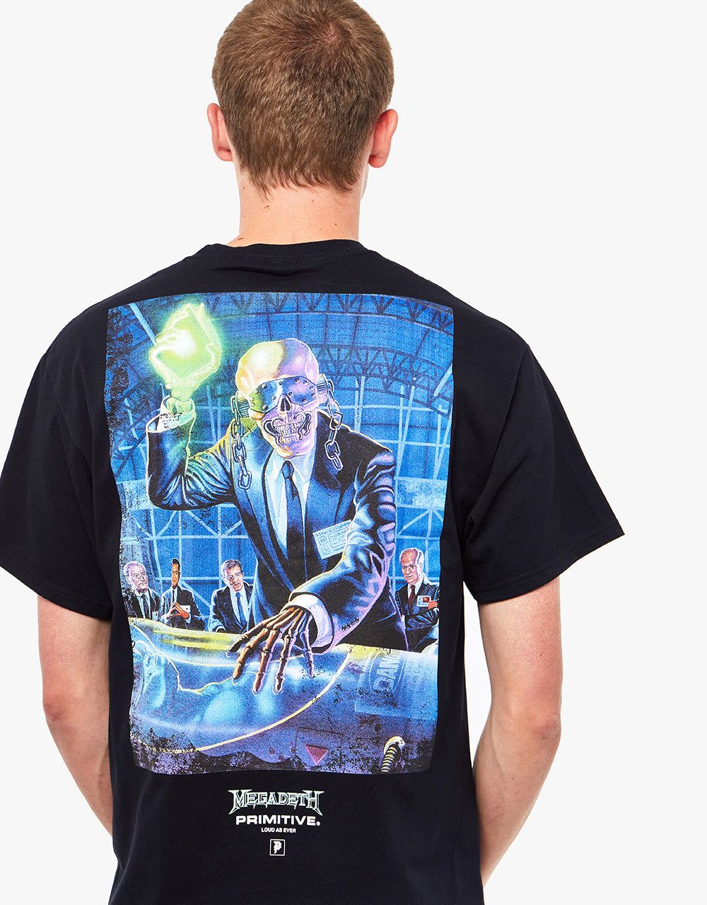 Primitive x Megadeth Hangar T-Shirt - Black