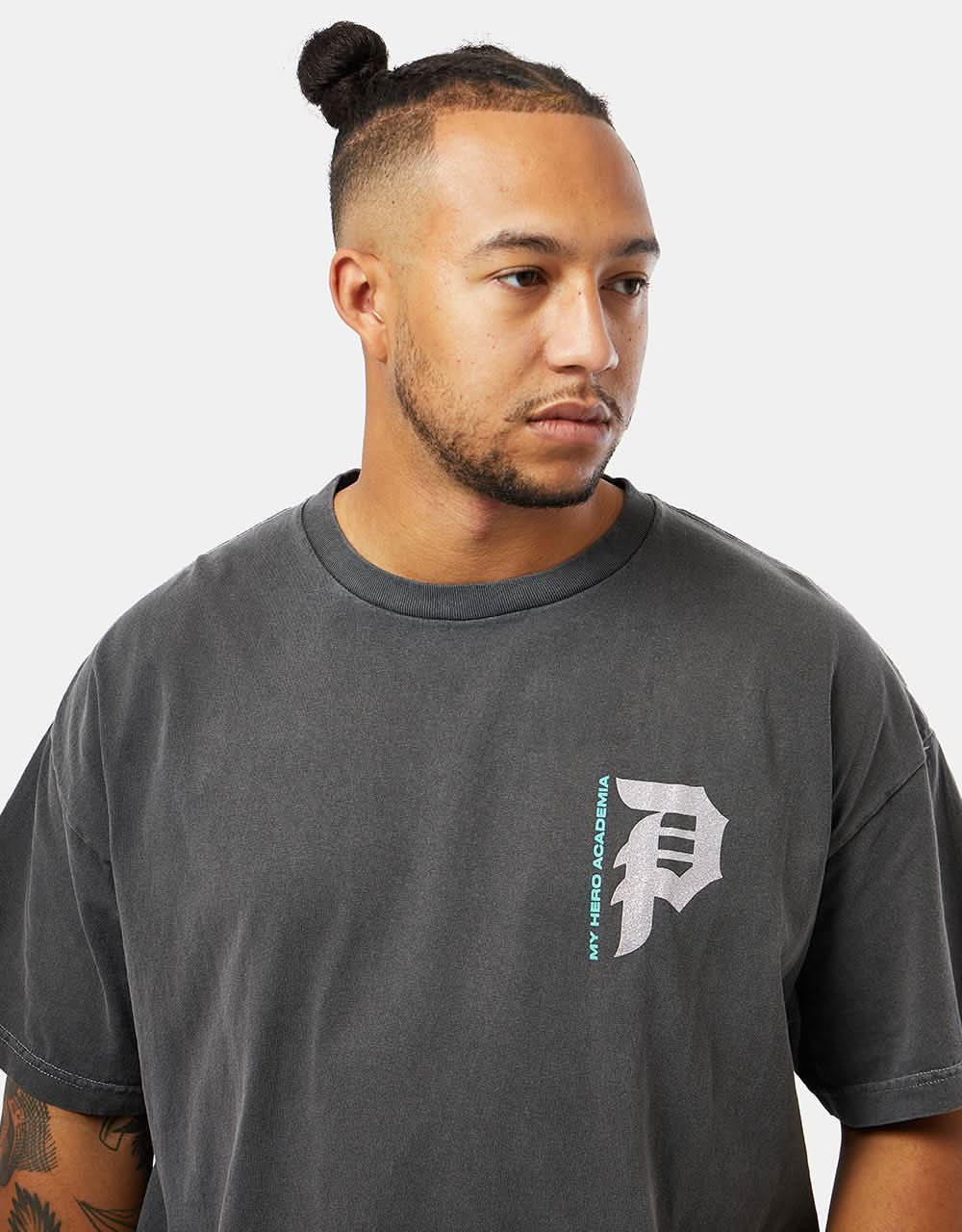 Primitive x My Hero Academia Full Cowl T-Shirt - Black