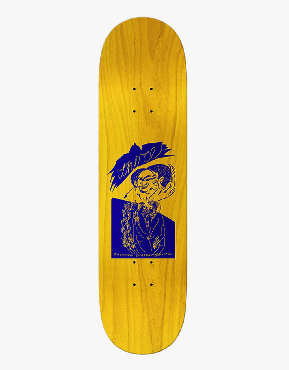 There James Apartment Skateboard Deck - 8.3"