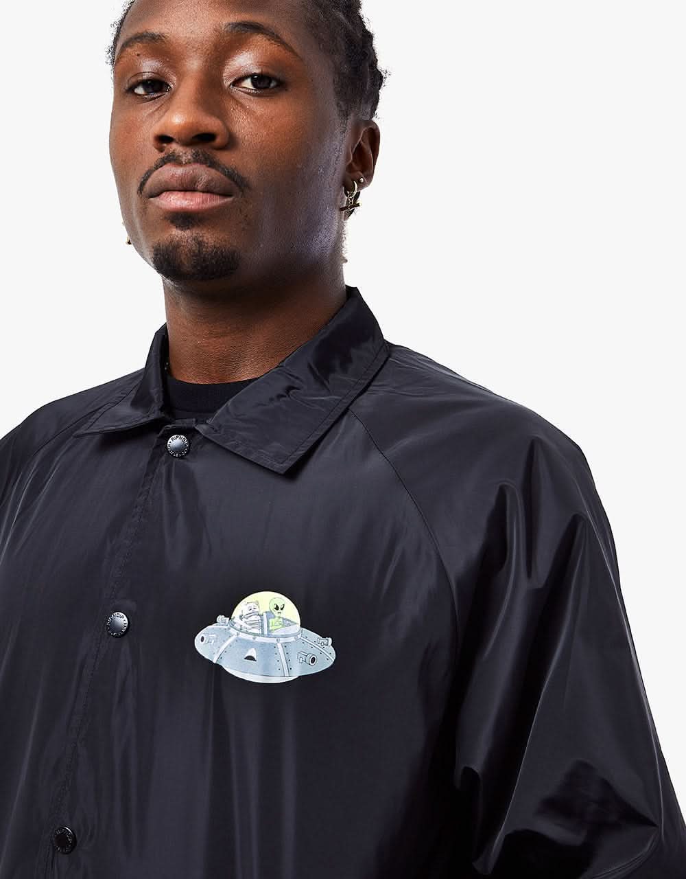 RIPNDIP Abduction Coaches Jacket - Black