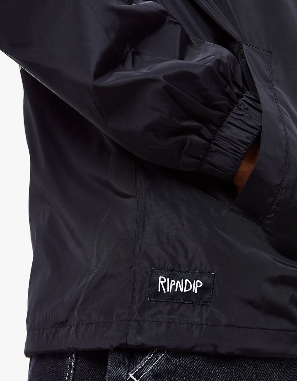 RIPNDIP Abduction Coaches Jacket - Black