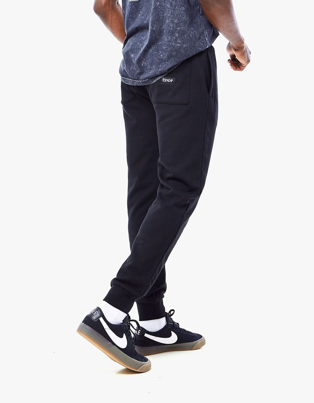 RIPNDIP Summer Revenge Rhinestone Sweatpant - Black