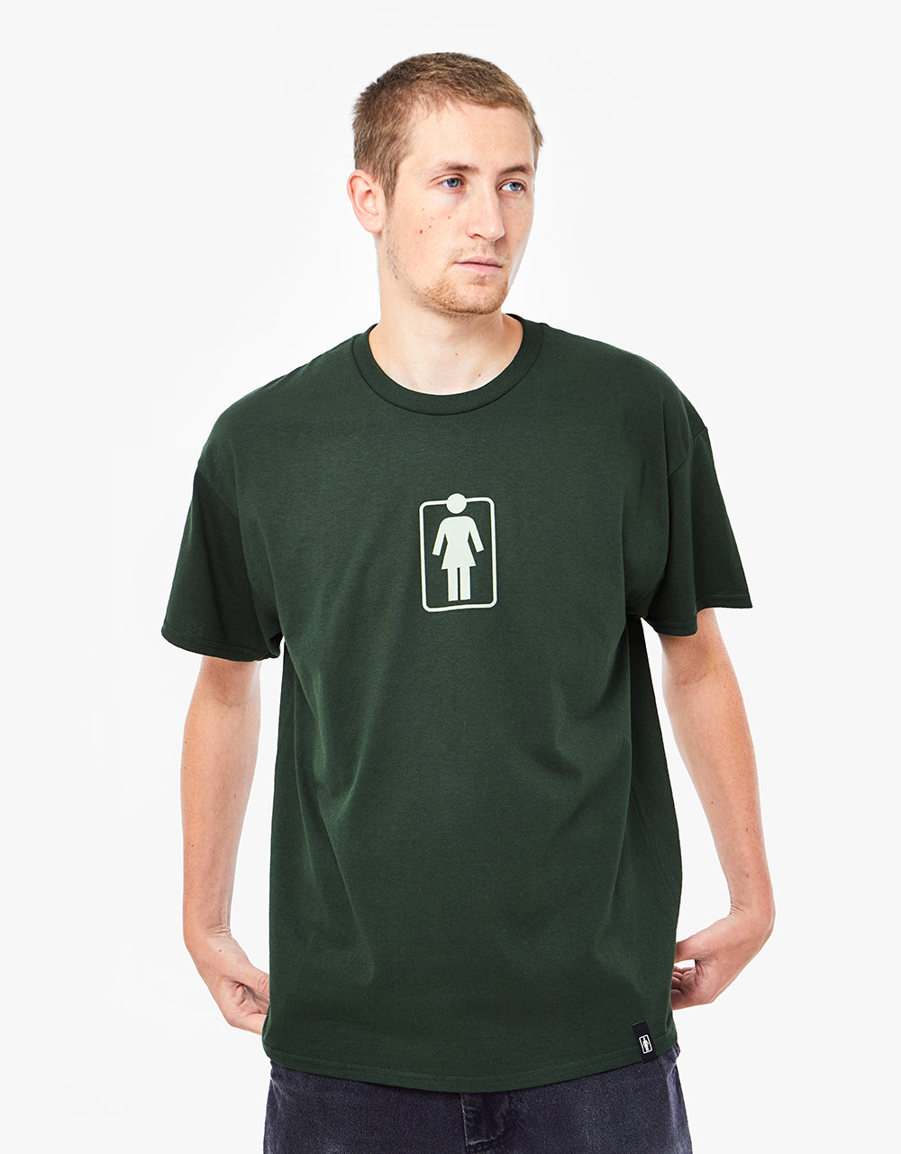 Girl Heritage T-Shirt - Forest Green