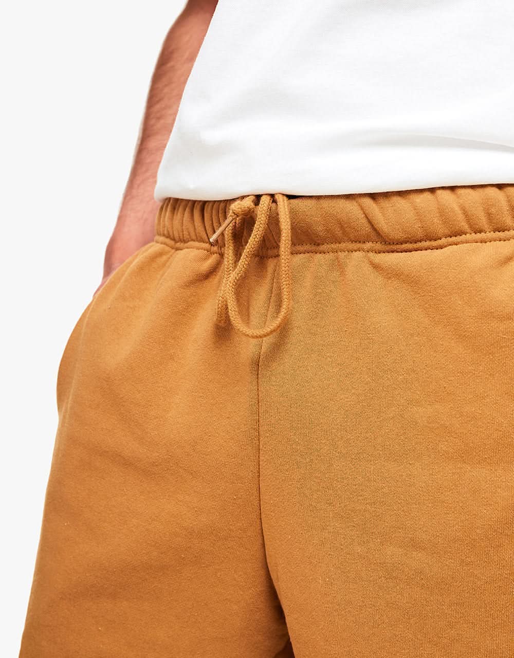 Obey Bubble Sweatshort - Bone Brown