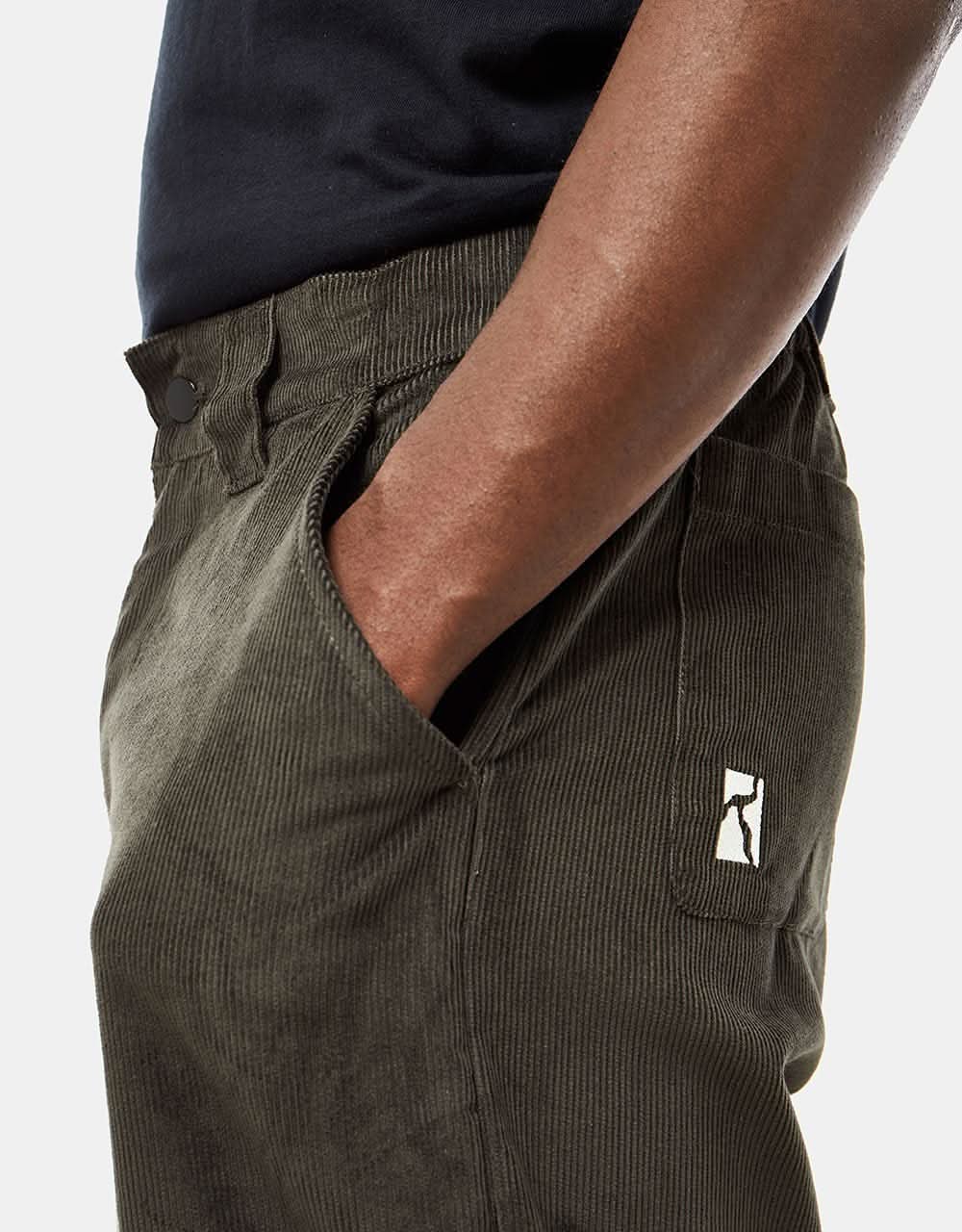 Poetic Collective Poet Pant - Olive Corduroy