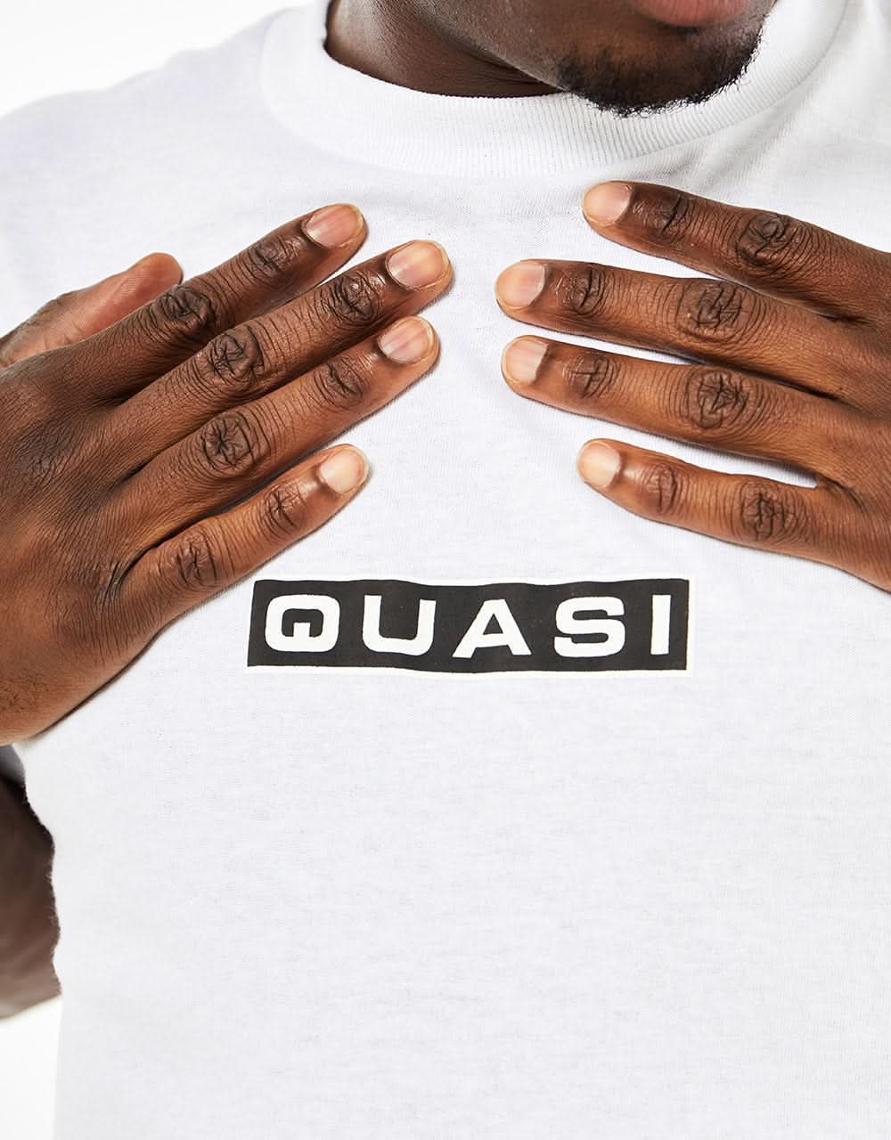 Quasi Mini Bar Logo T-Shirt - Carolina Blue