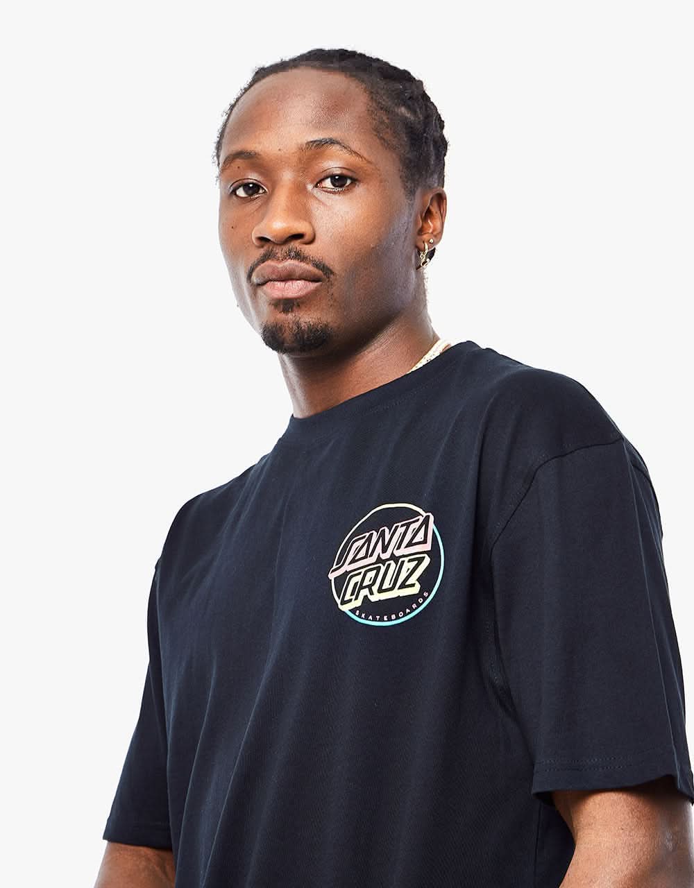 Santa Cruz Opus In Colour T-Shirt - Black