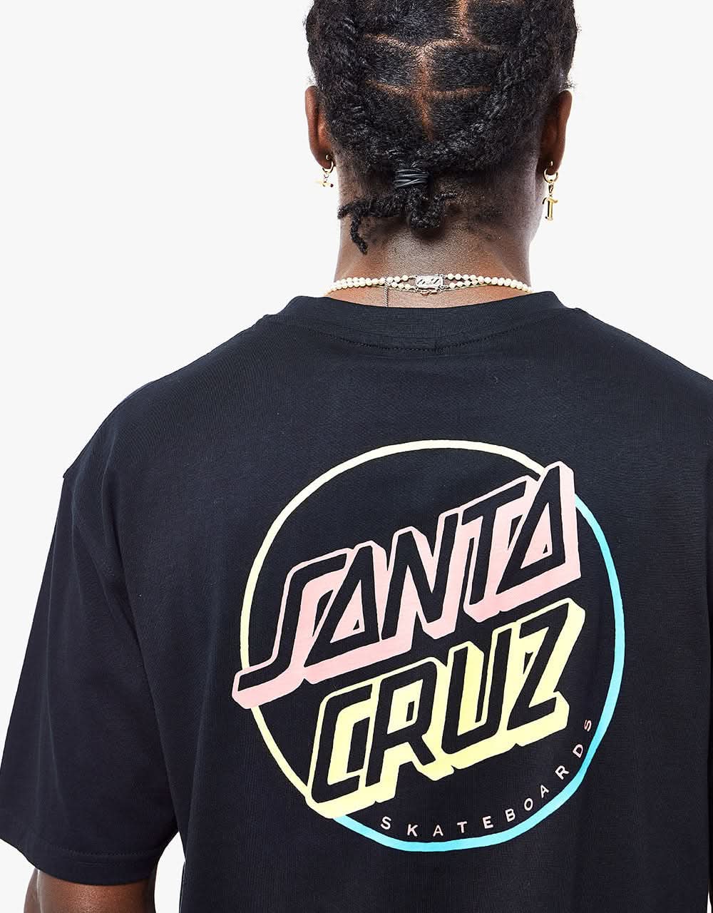 Santa Cruz Opus In Colour T-Shirt - Black