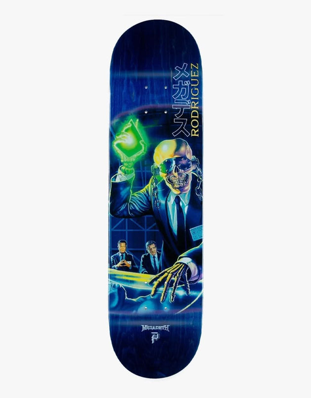 Primitive x Megadeth Rodriguez Rust In Peace Skateboard Deck - 8"