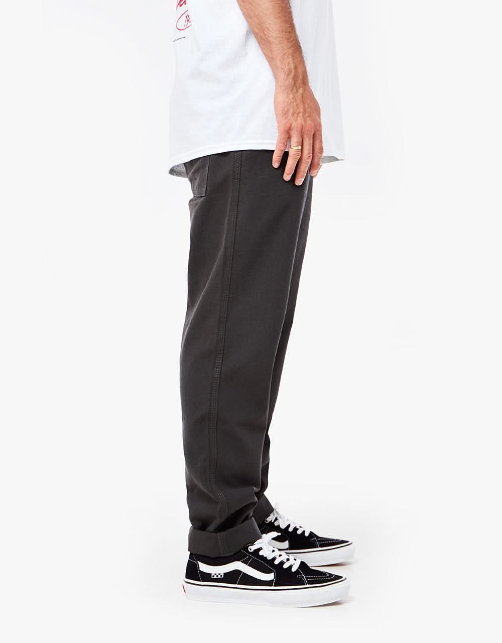 Uskees Lot #5005 Workwear Pant - Faded Black