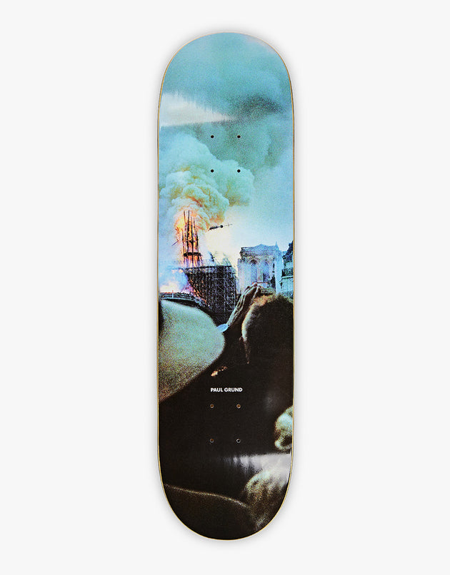Polar Grund Notre Dame Skateboard Deck - 8.5"