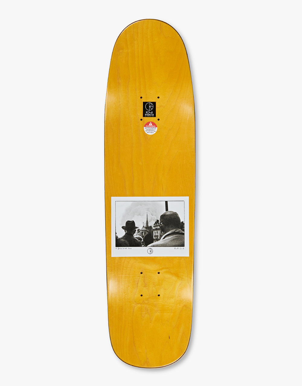 Polar Grund Notre Dame Skateboard Deck - P9 Shape 8.625"