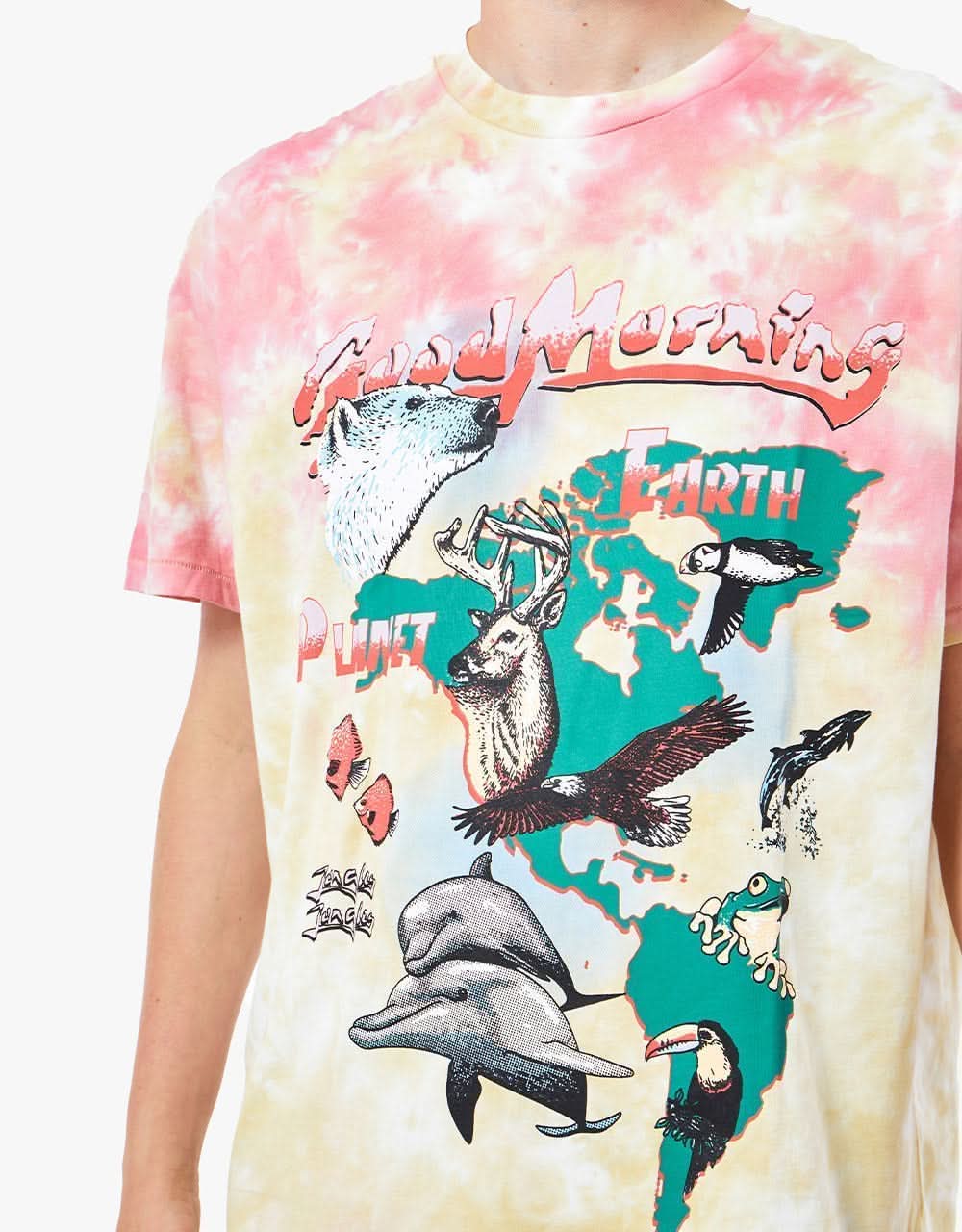 Jungles Jungles Planet Earth T-Shirt - Tie Dye