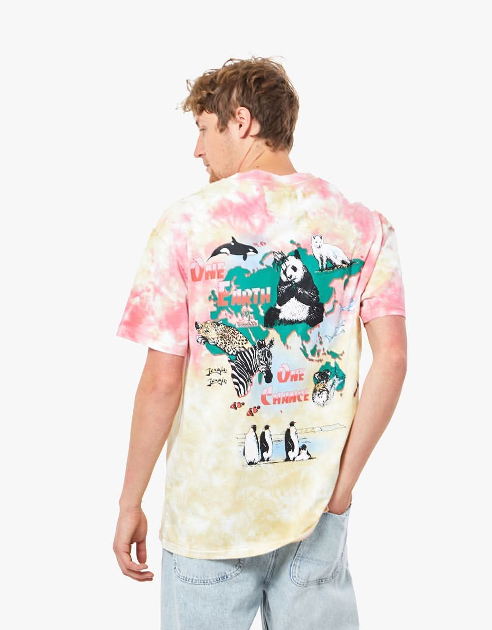 Jungles Jungles Planet Earth T-Shirt - Tie Dye