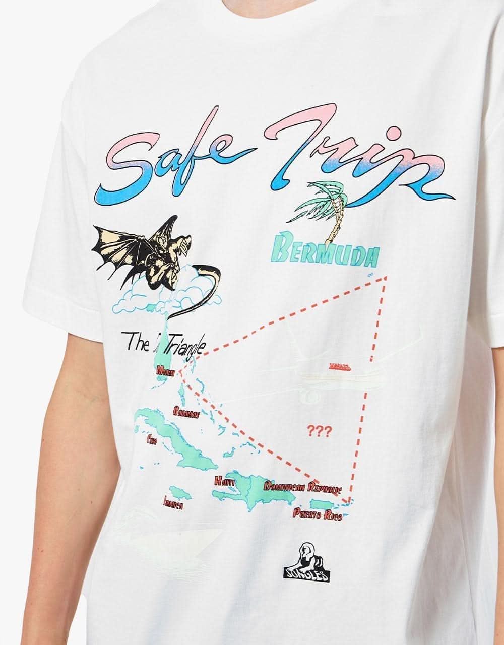 Jungles Jungles Bermuda T-Shirt - White (UV Activated)
