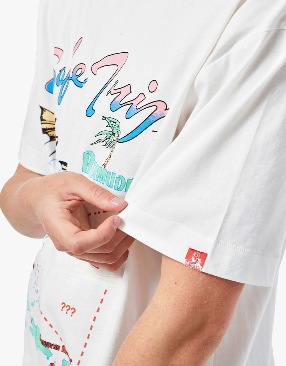 Jungles Jungles Bermuda T-Shirt - White (UV Activated)