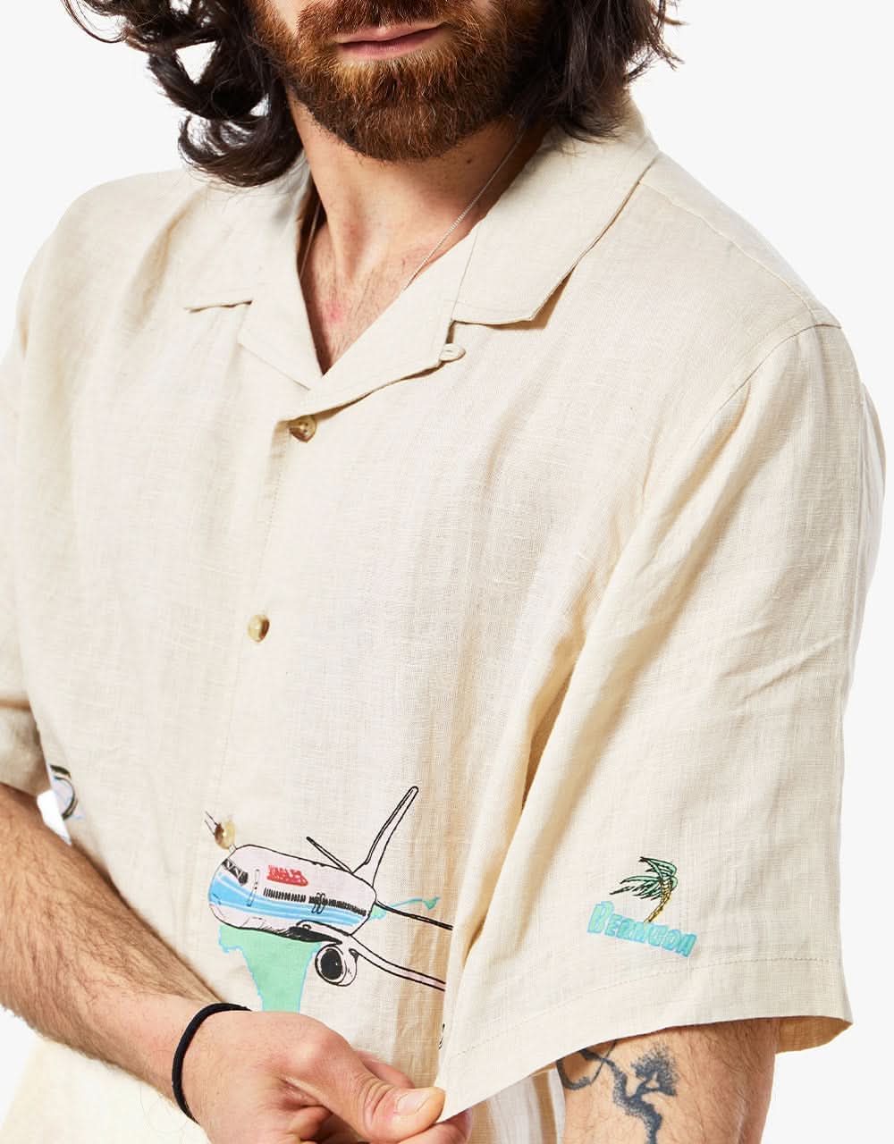 Jungles Jungles Safe Trip S/S Shirt - Birch