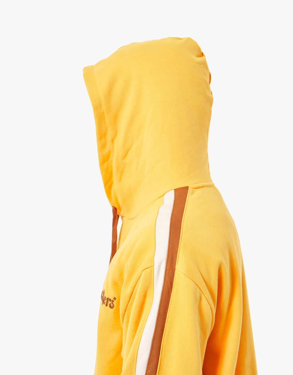 Kickers® Logo Side Stripe Pullover Hoodie - Yellow