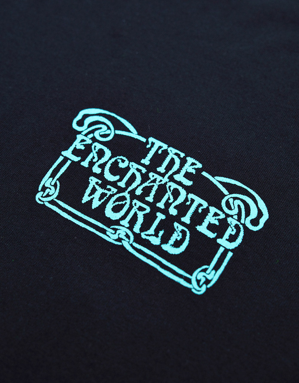 Playdude Enchanted World Long-Sleeve T-Shirt - Black