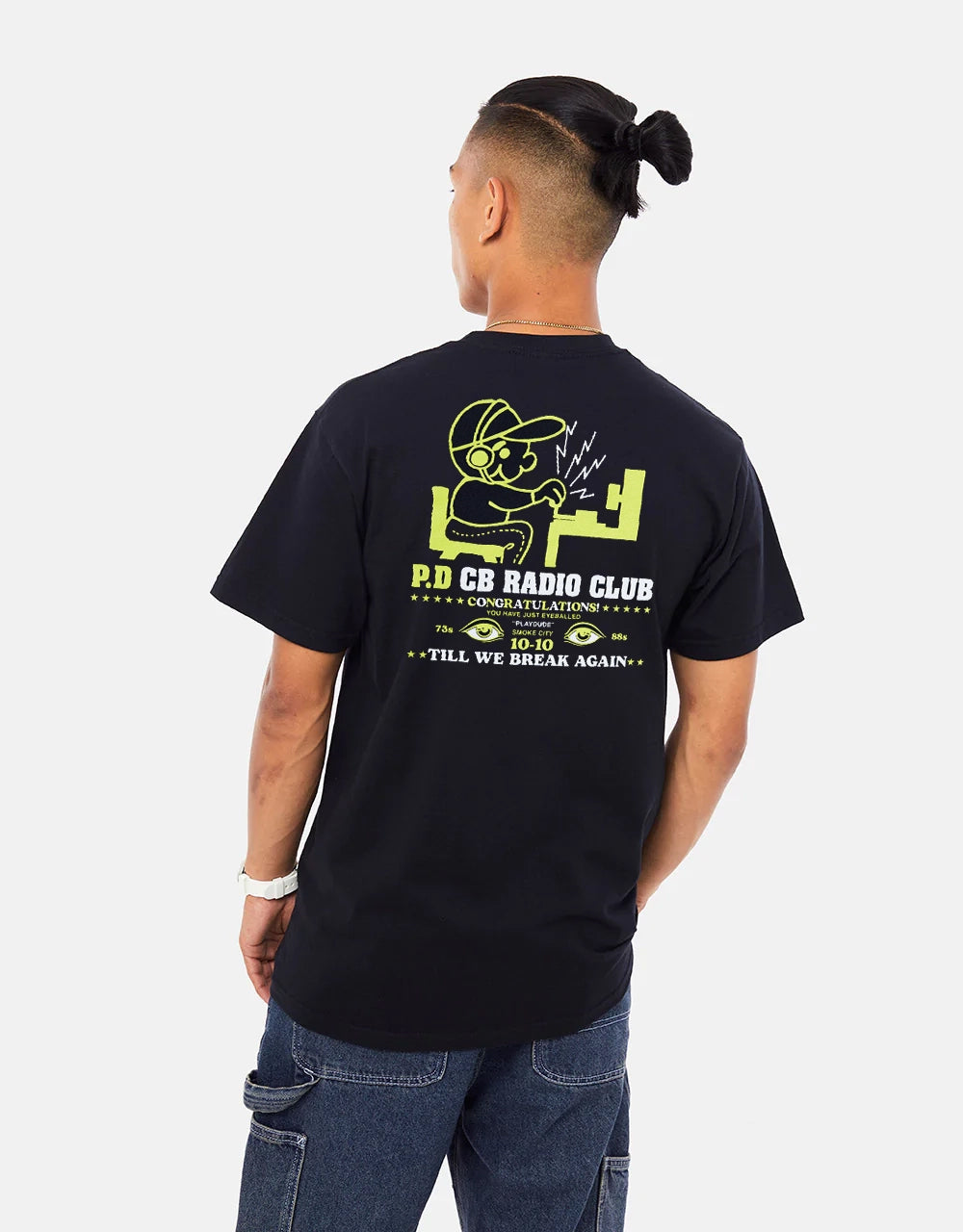 Playdude Radio Club T-Shirt - Black