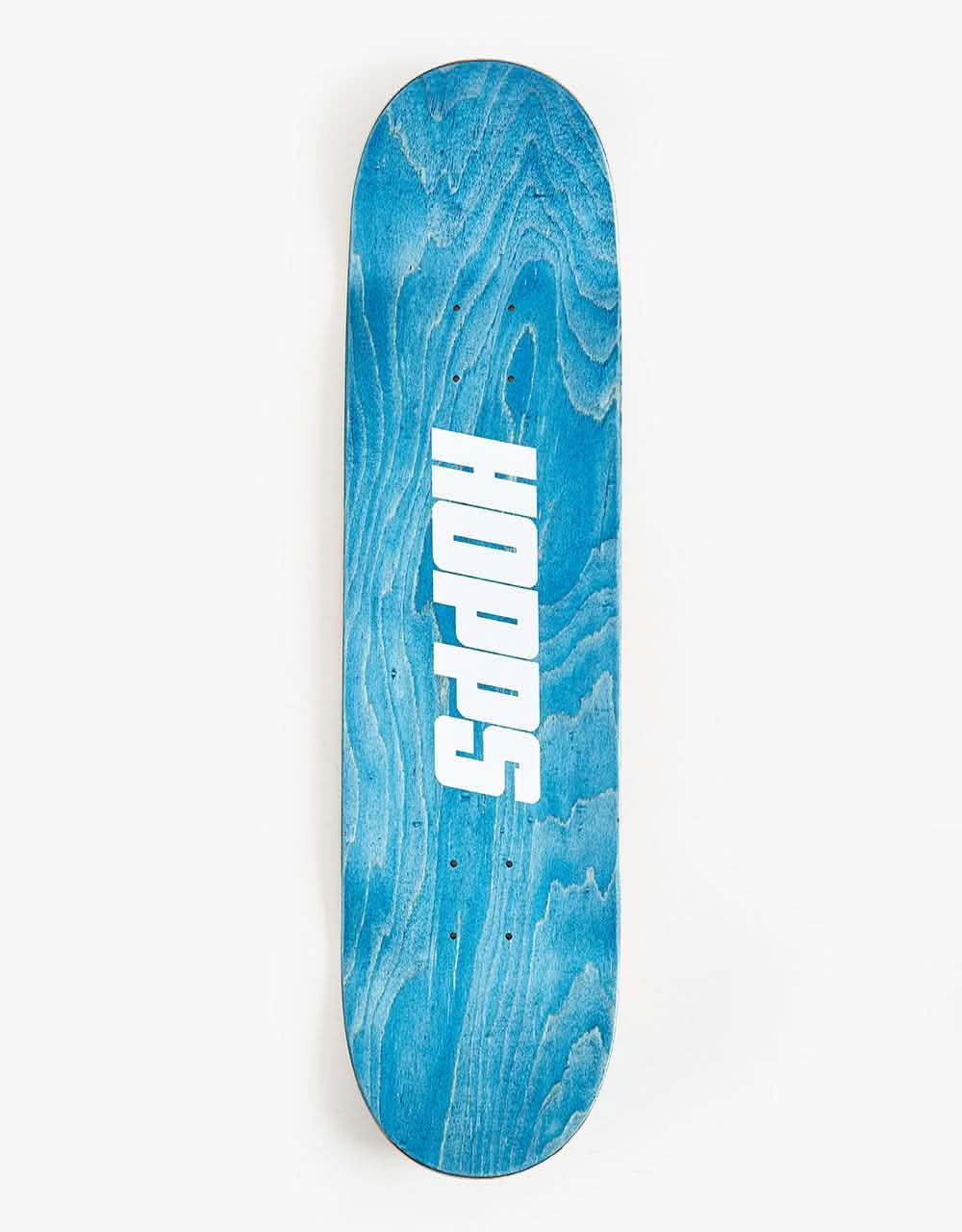 Hopps Sun Woodgrain Skateboard Deck - 8.25"