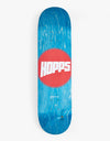 Hopps Sun Woodgrain Skateboard Deck - 8.25"