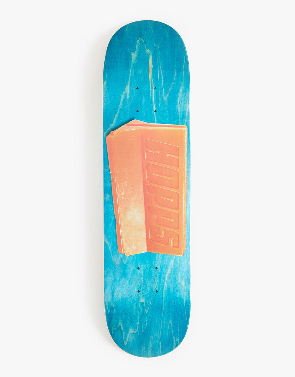 Hopps Barrier Woodgrain Skateboard Deck - 8"