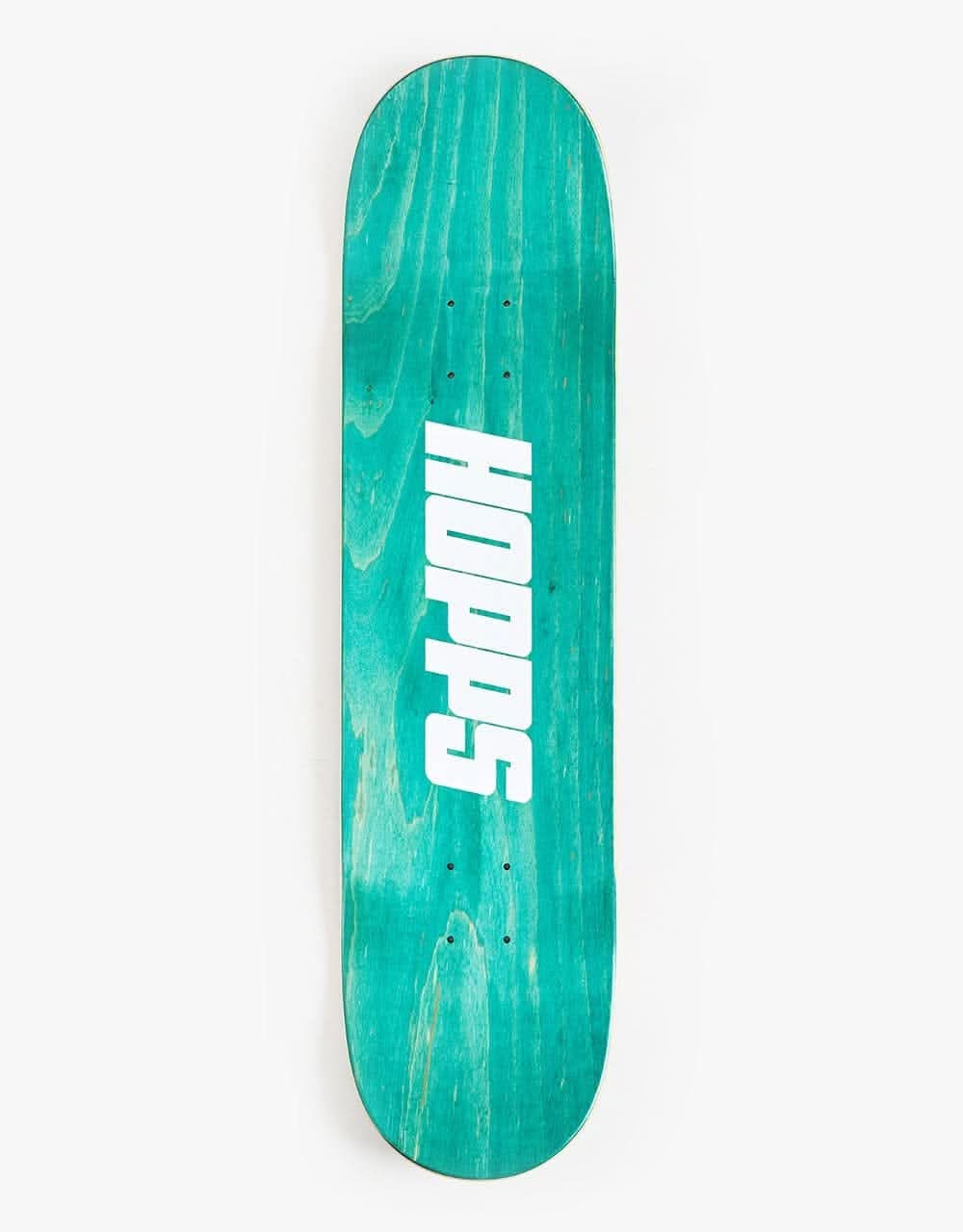 Hopps Barrier Woodgrain Skateboard Deck - 8"