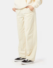 Obey Womens Tami Baggy Pant - Bone White