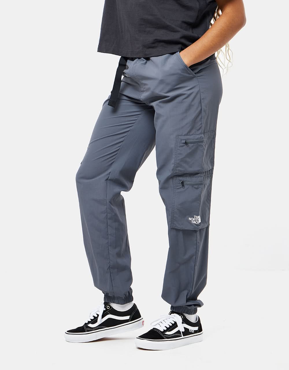 north face cargo pants grey