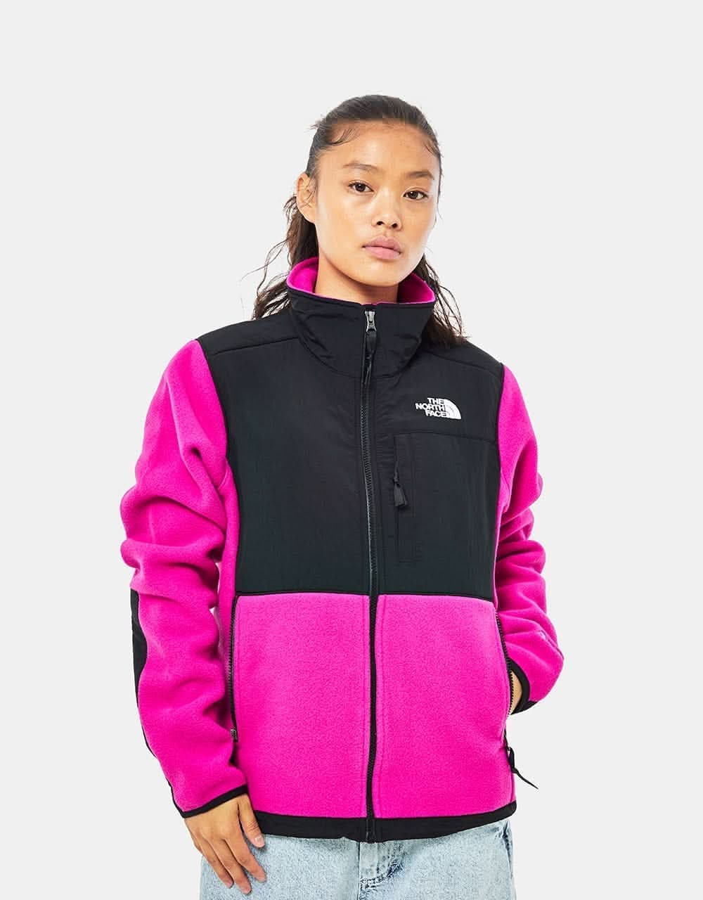 north face denali jacket pink