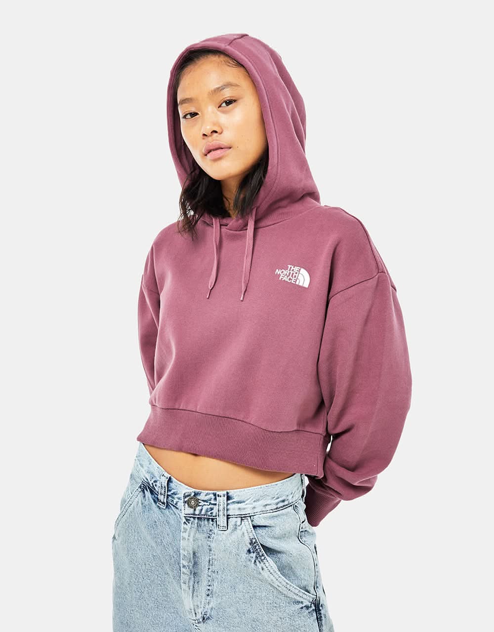 The North Face Womens Trend Crop Hoodie - Wild Ginger
