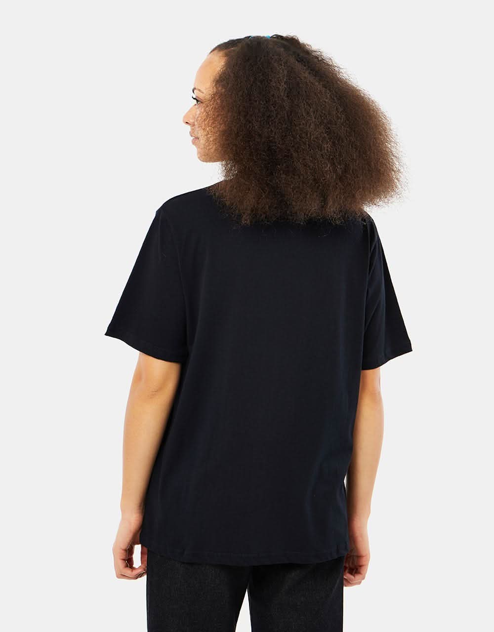 Santa Cruz Womens Free Spirit Floral T-Shirt - Black