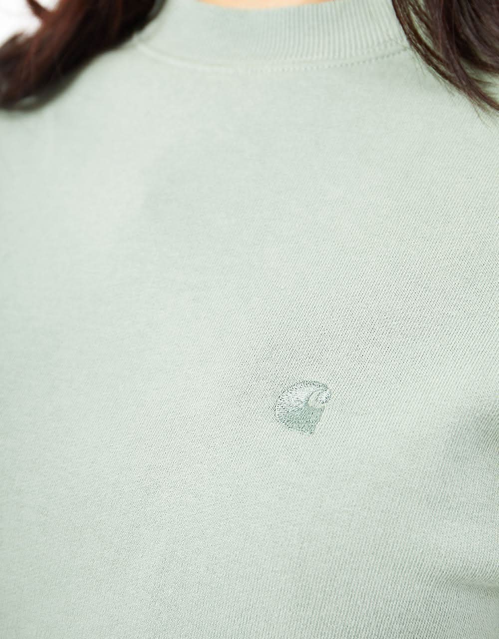 Carhartt WIP Womens Chester Sweatshirt - Misty Sage