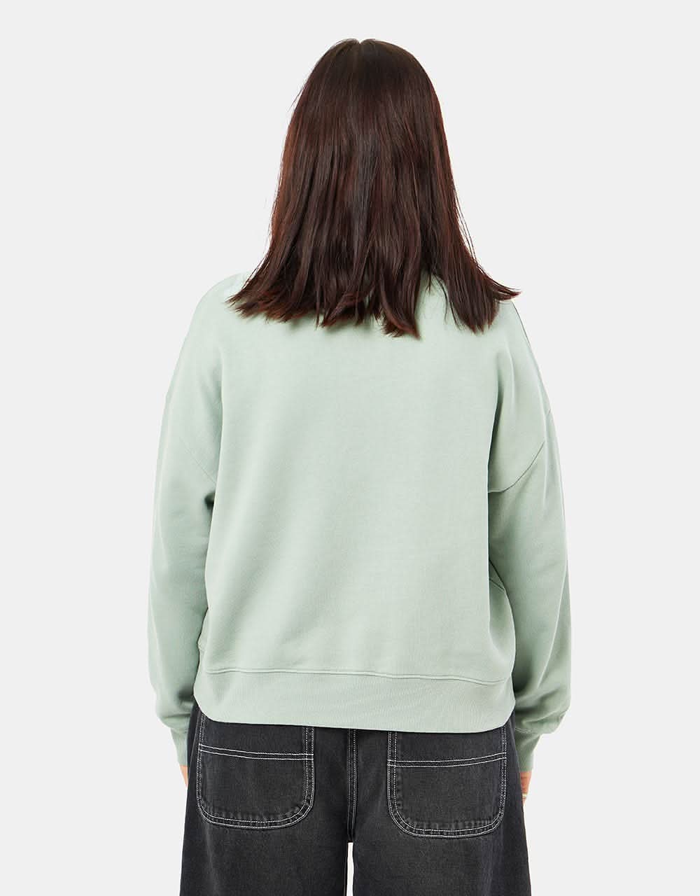 Carhartt WIP Womens Chester Sweatshirt - Misty Sage