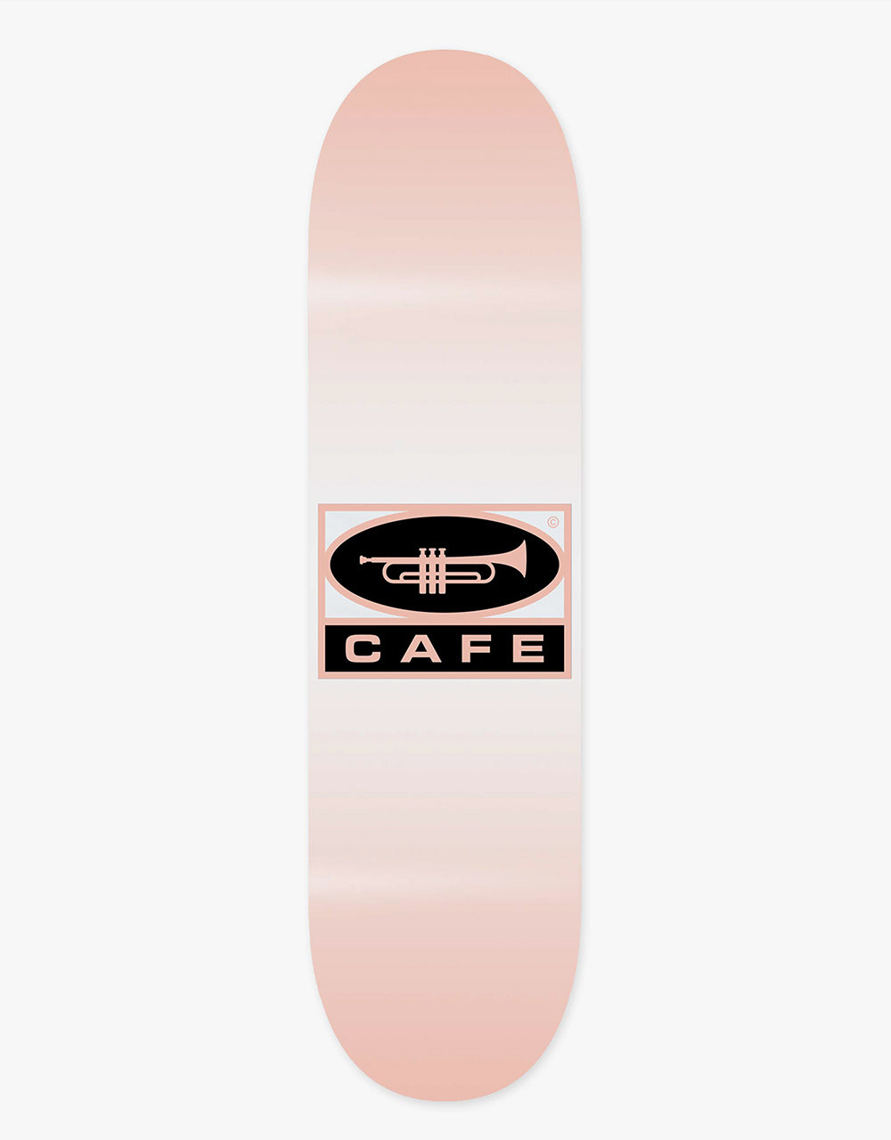 Skateboard Café Trumpet Logo Skateboard Deck - 8.25"