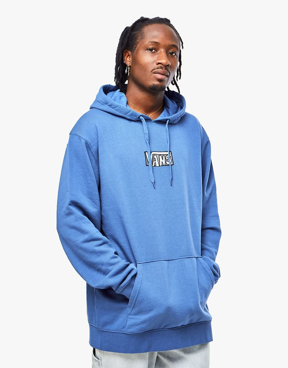 Vans Seasonal Color Vintage Pullover Hoodie - True Navy