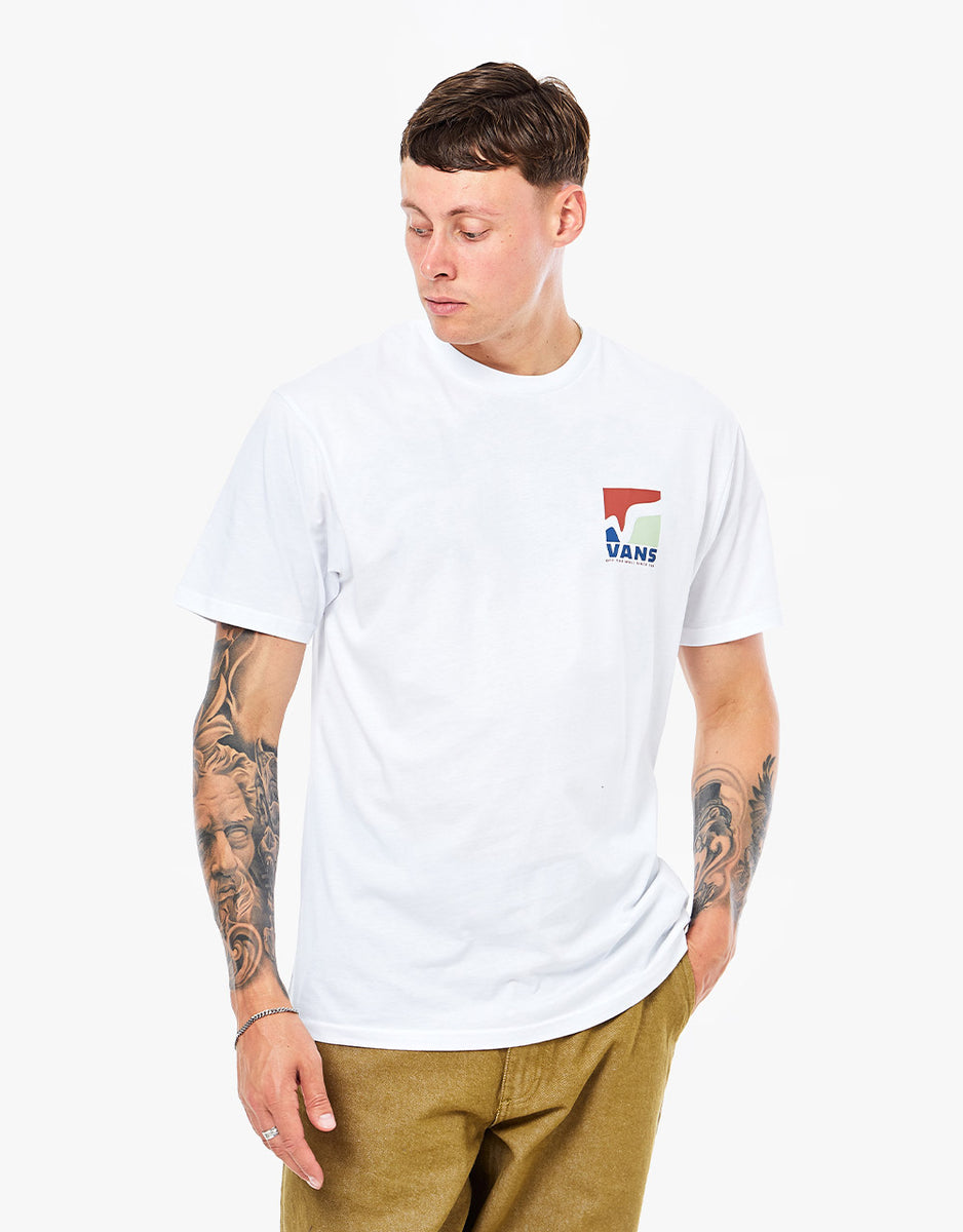 Vans Swoop V T-Shirt - White – Route One